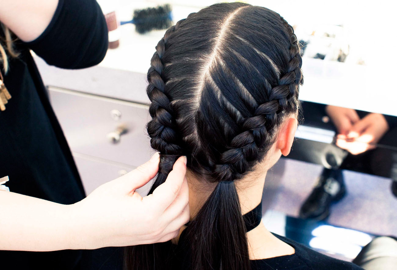 the boxer braid (aka double french braid): a how-to - coveteur