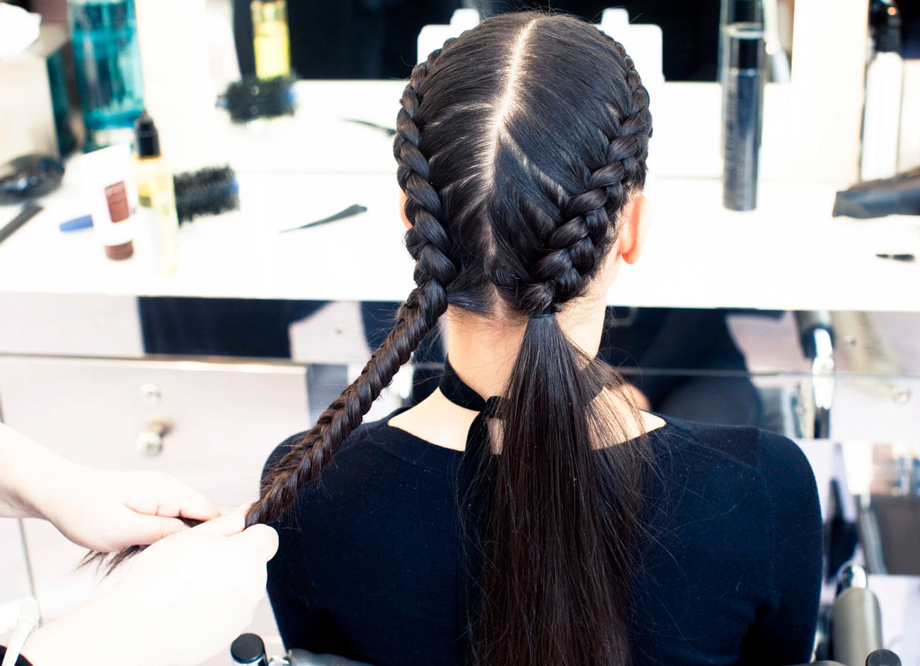 The Boxer Braid Aka Double French Braid A How To Coveteur