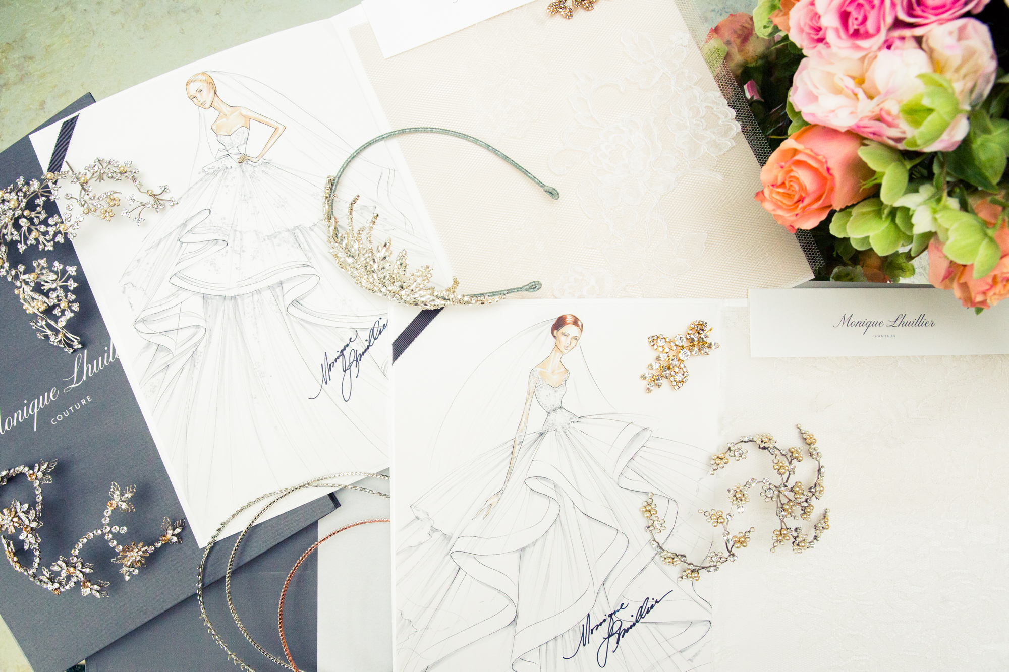 Why We Re Obsessing Over These Monique Lhuillier Wedding Invites Olive Grove Wedding Invitation 2