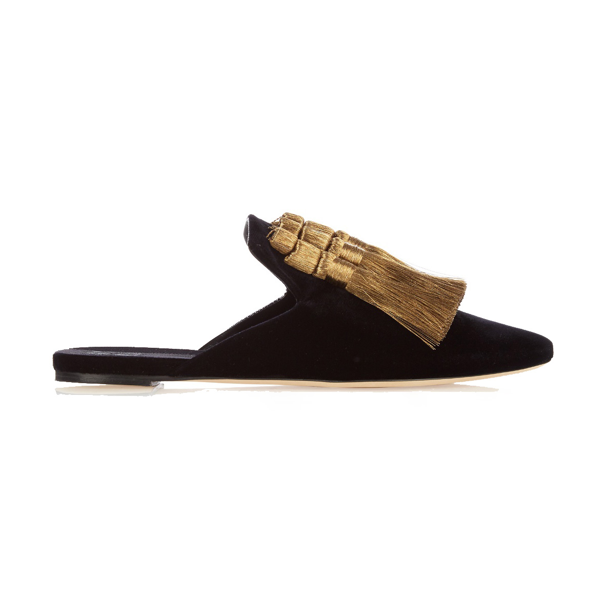 flat fancy slippers