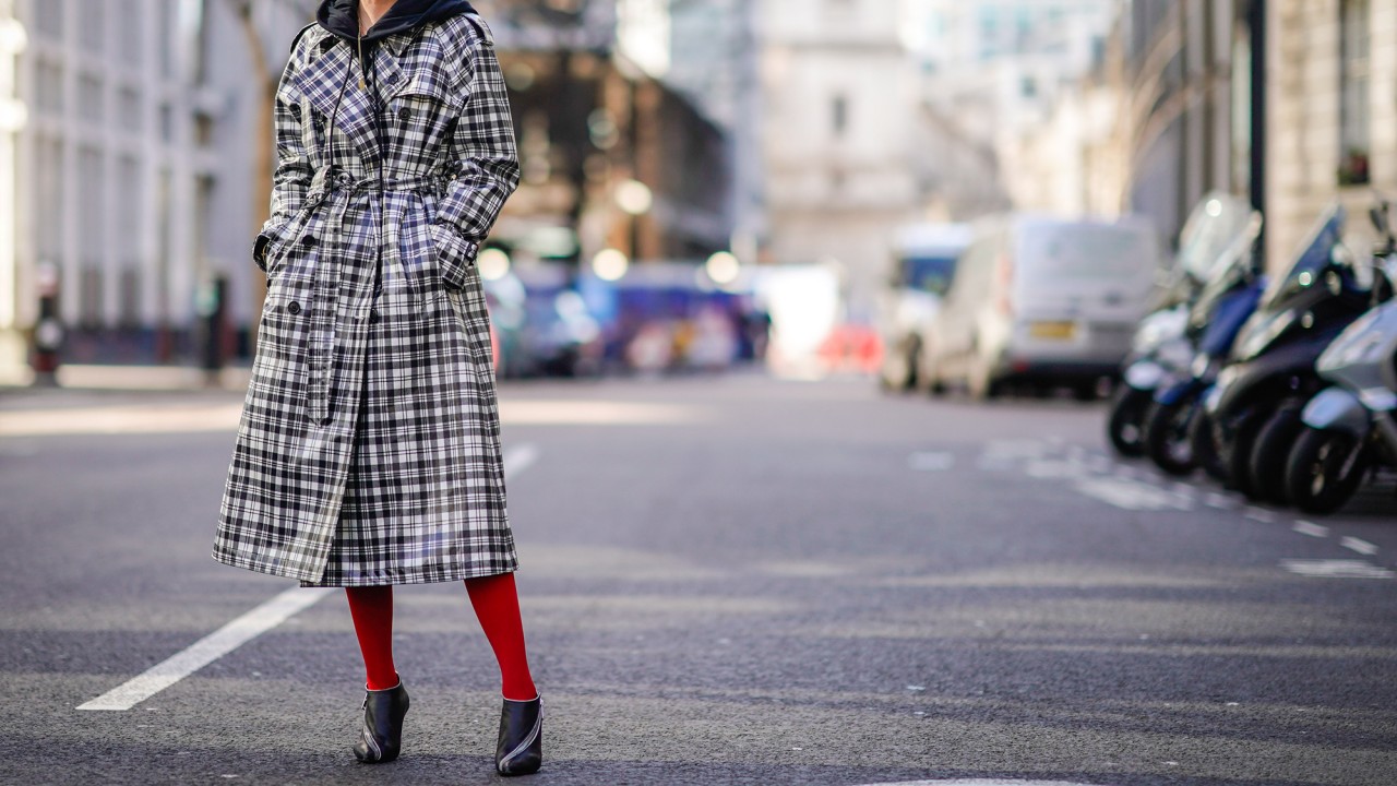 colored tights trend