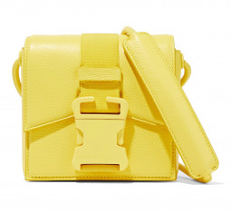 Textured-Leather Shoulder Bag by Christopher Kane
