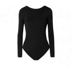 Stretch Panel Bodysuit by Ninety Percent