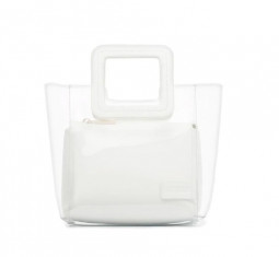 Mini Leather PVC Tote by White Shirley