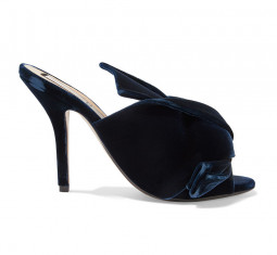 Knotted Velvet Mules by N°21