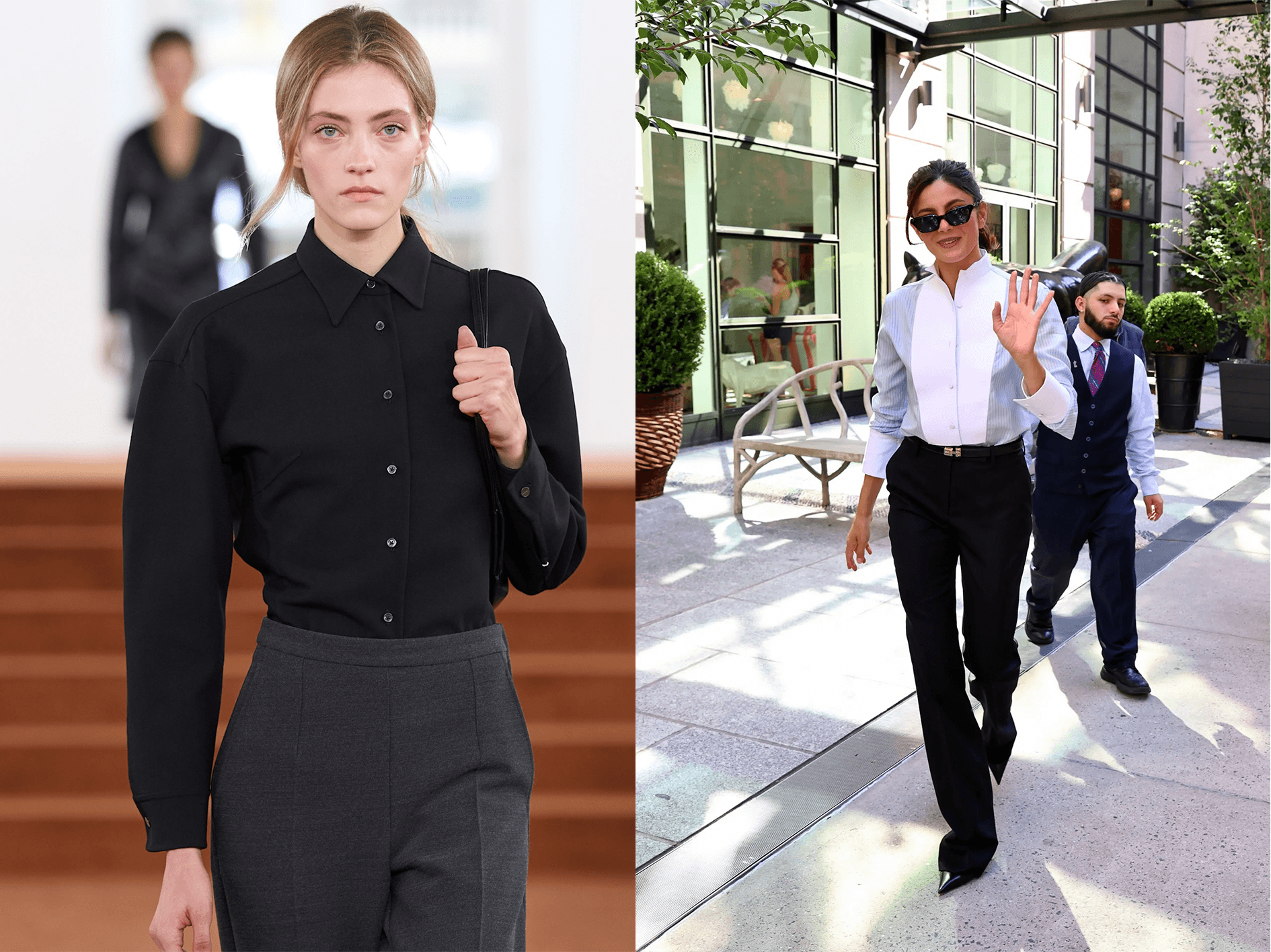 fitted shirt trend