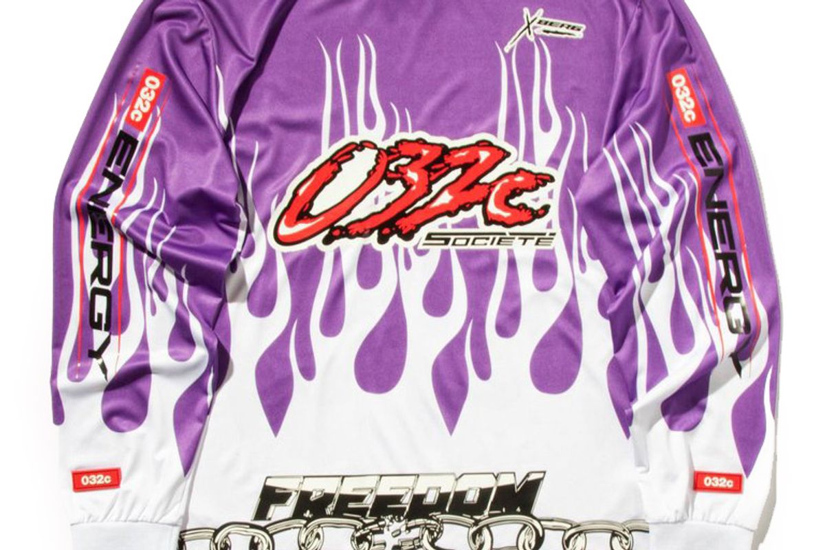 Motocross Long Sleeve Flames T-Shirt