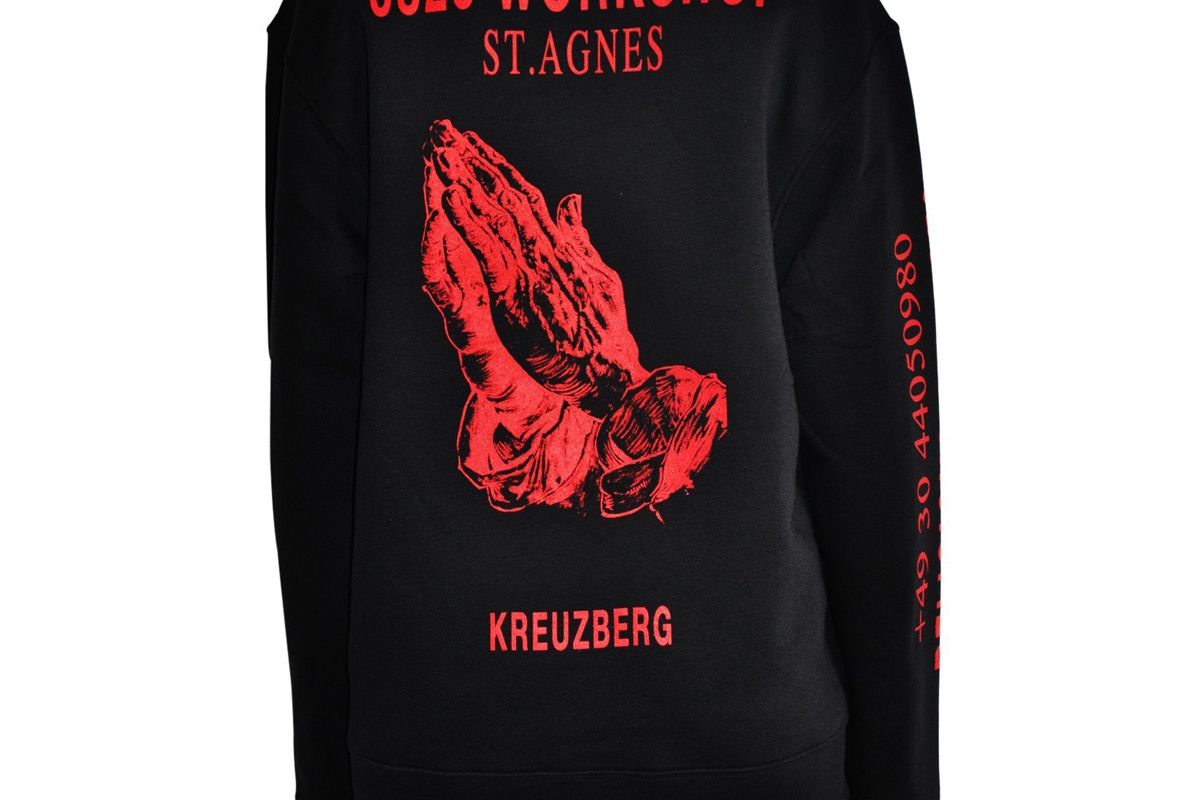 “Religious Services” Sweatshirt in Black