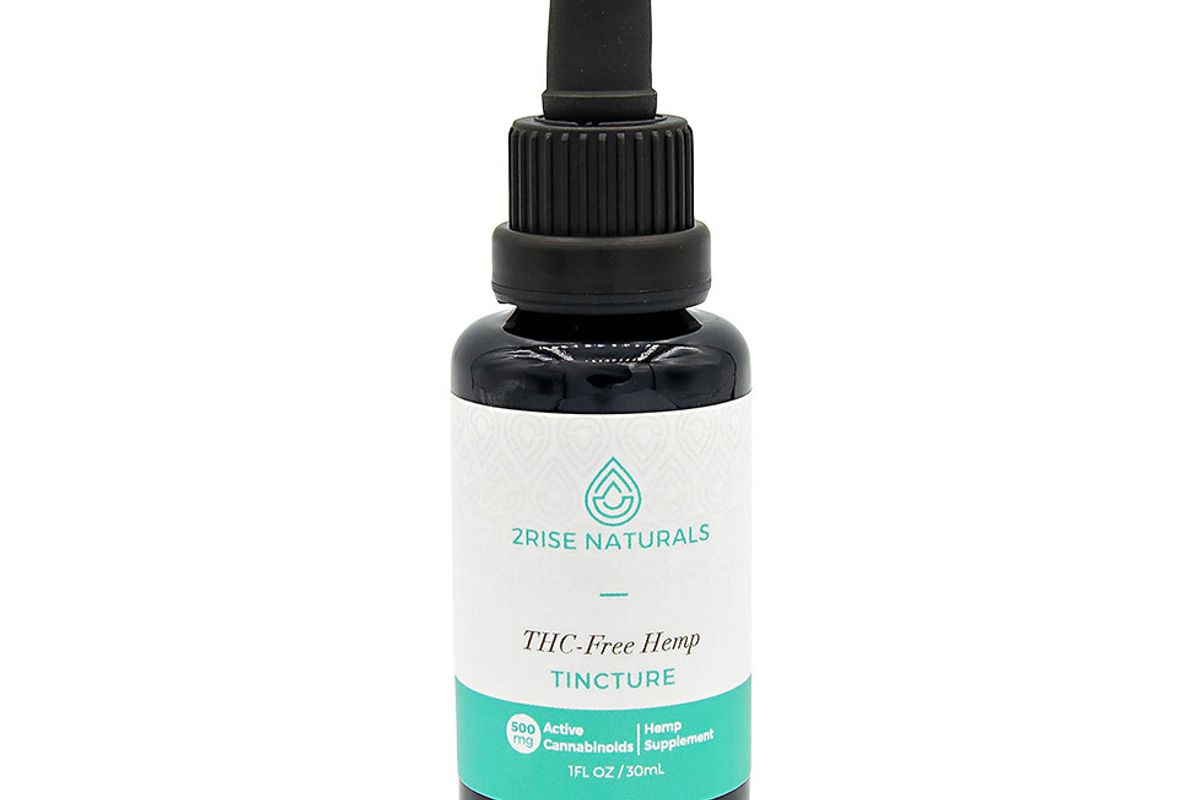 2 rise naturals thc free hemp tincture