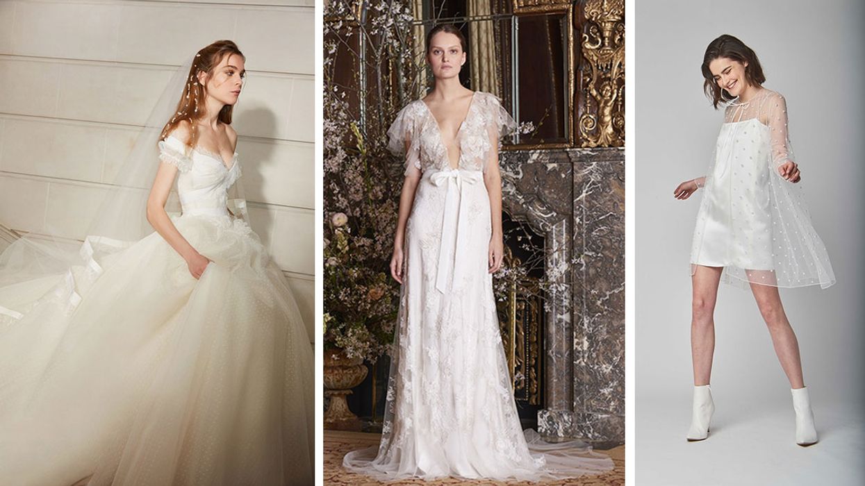 Wedding Dress Trends from Bridal Fashion Week 2018 - Coveteur: Inside ...