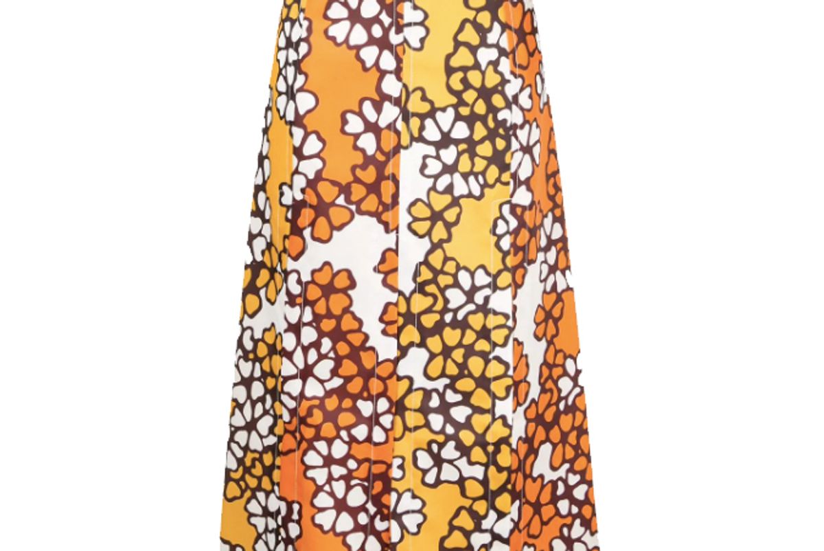 3.1 phillip lim floral print skirt