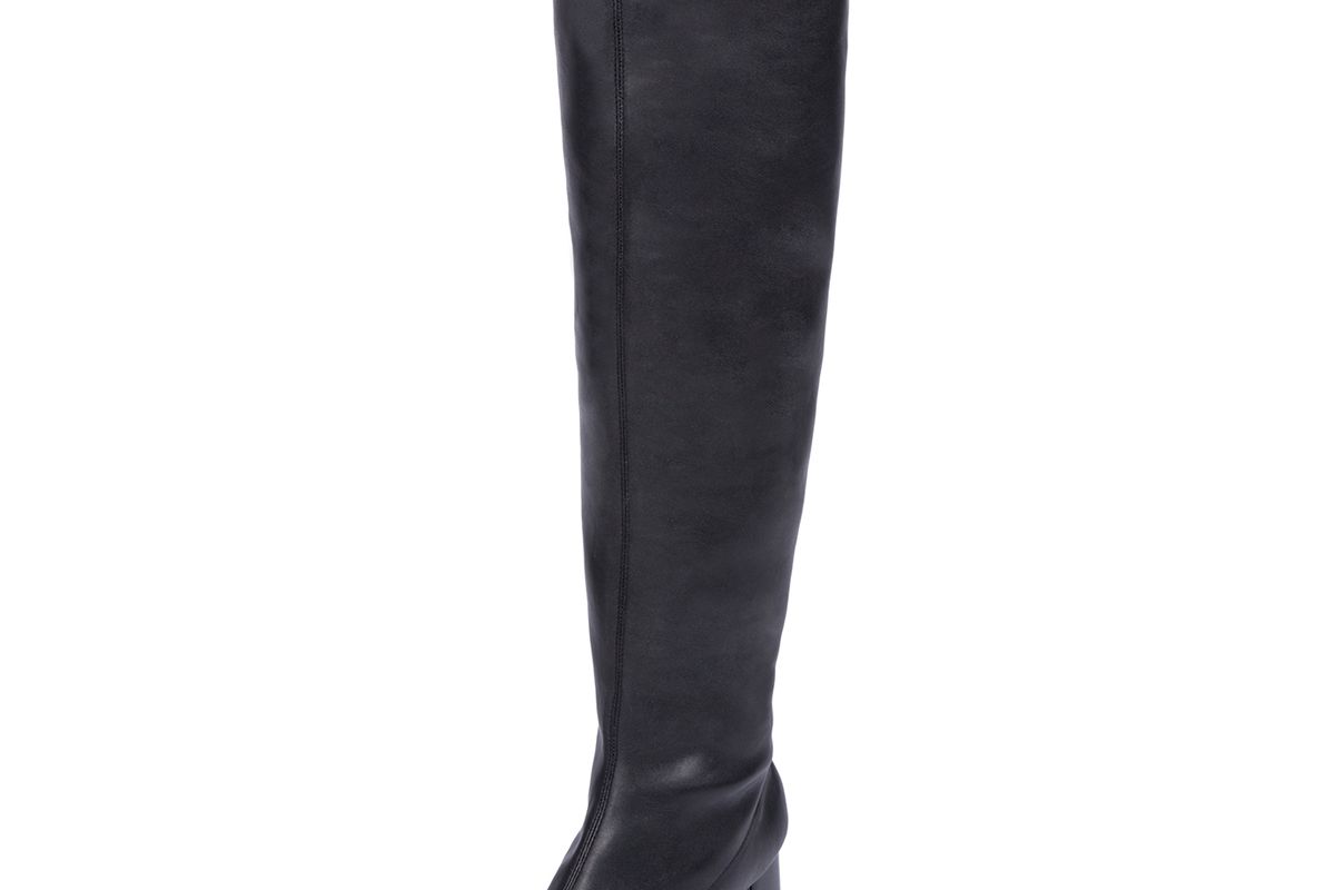 Erika Faux Leather Over the Knee Boot