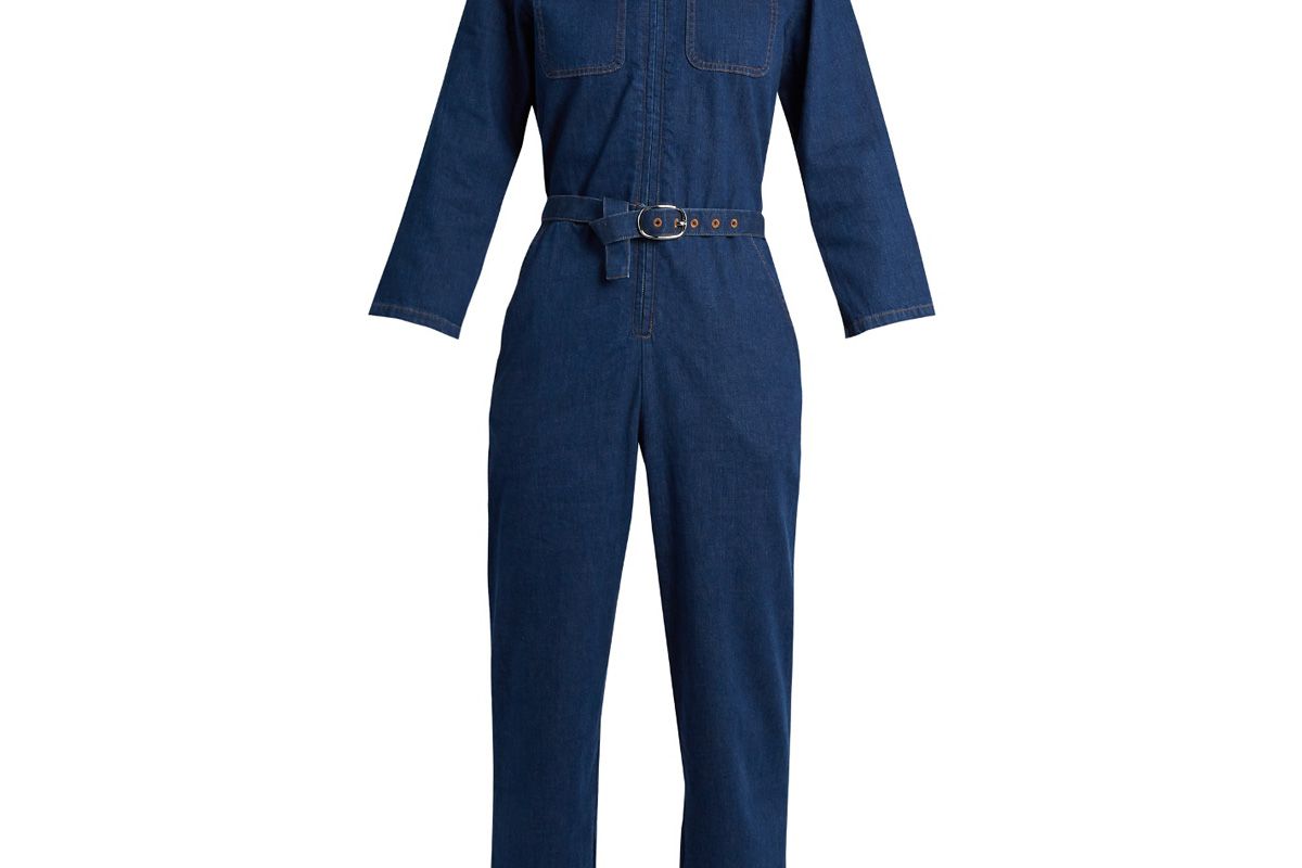 Truck Cotton-Denim Jumpsuit