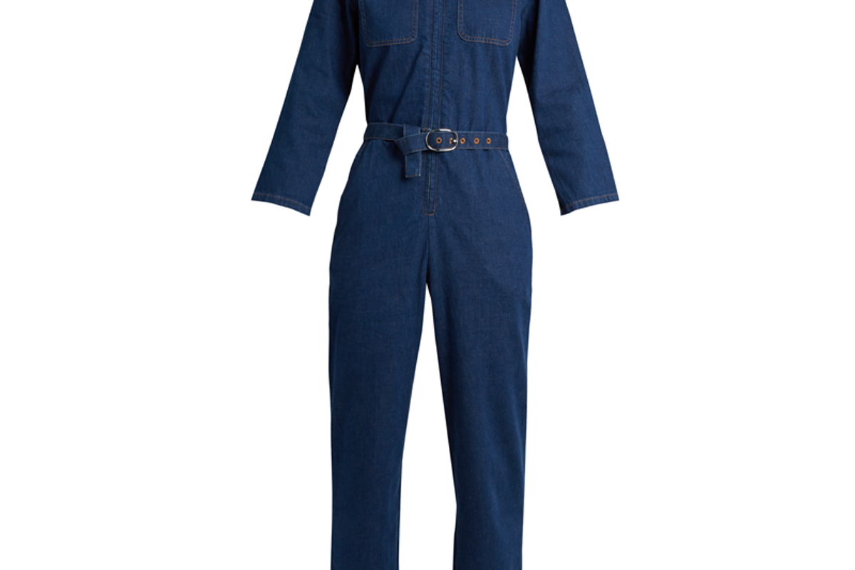 Truck Cotton-Denim Jumpsuit