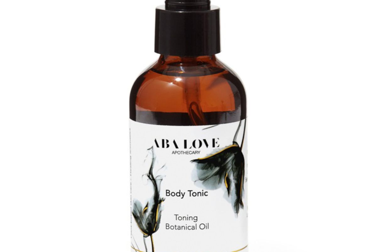 aba love apothecary body tonic toning body oil