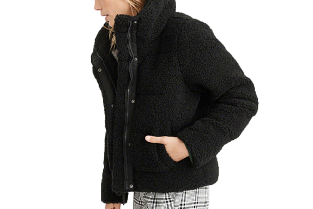 abercrombie sherpa ultra mini puffer