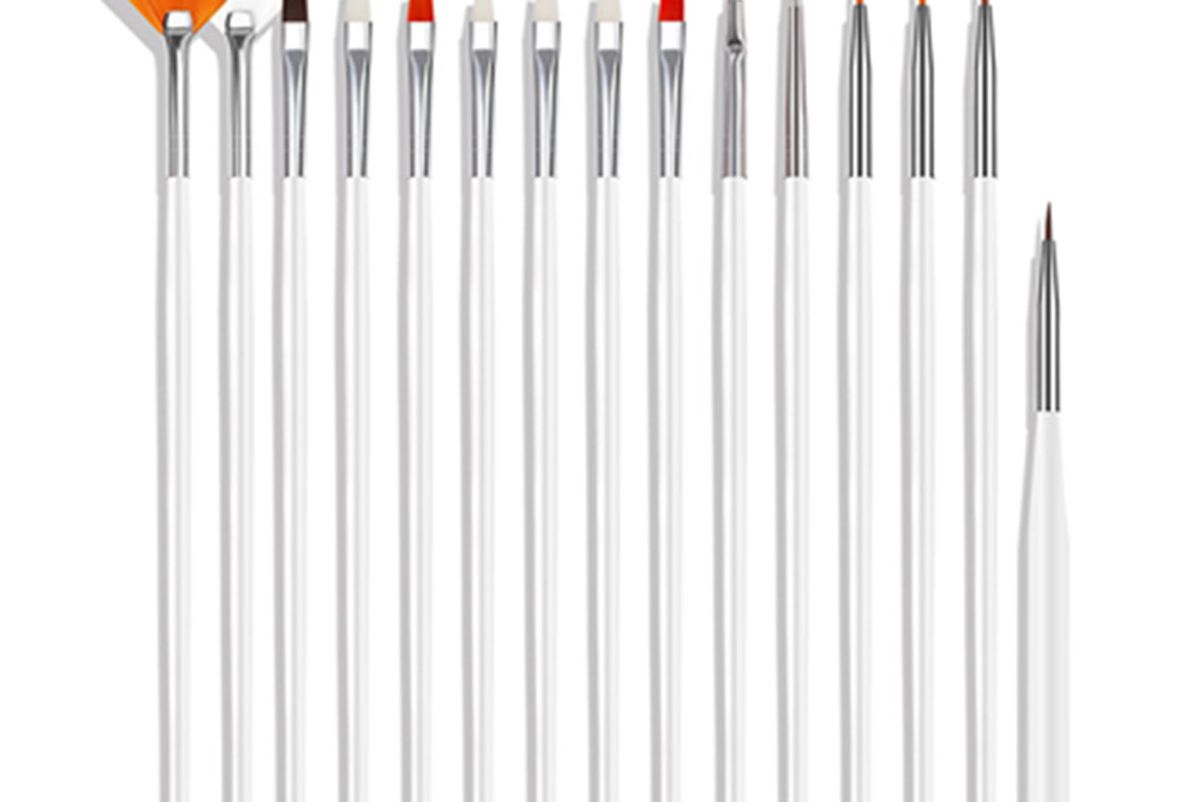 abody 15pcs nail brush kit