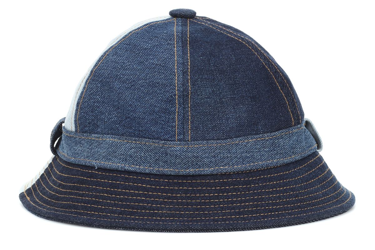 acne studios bla konst denim bucket hat