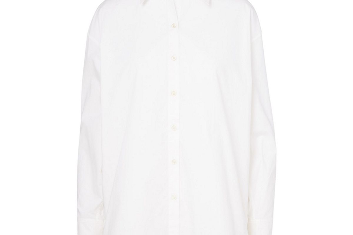 acne studios cotton oversized shirt