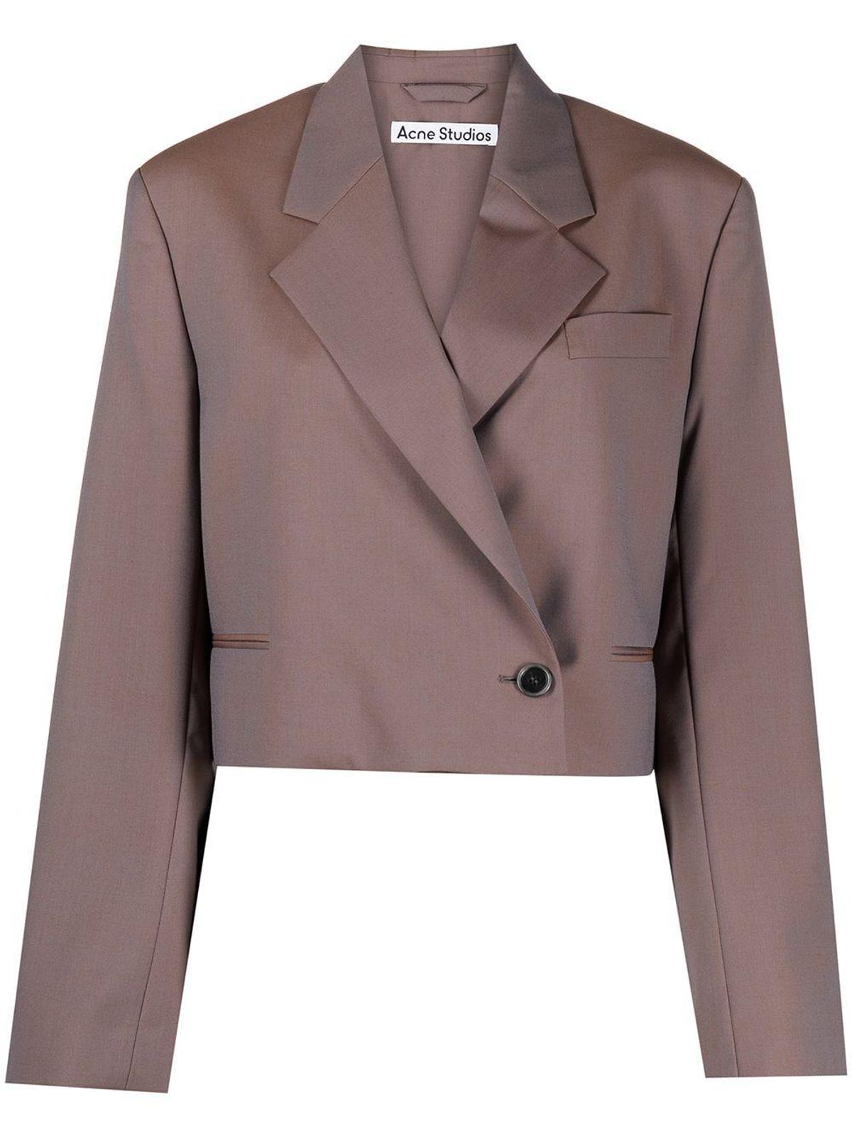 acne studios cropped blazer jacket