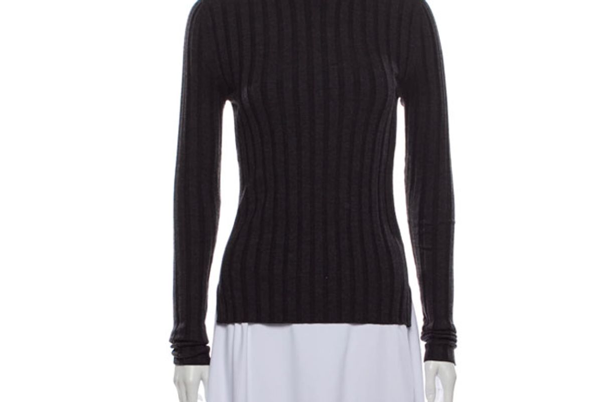 acne studios merino wool crewneck sweater