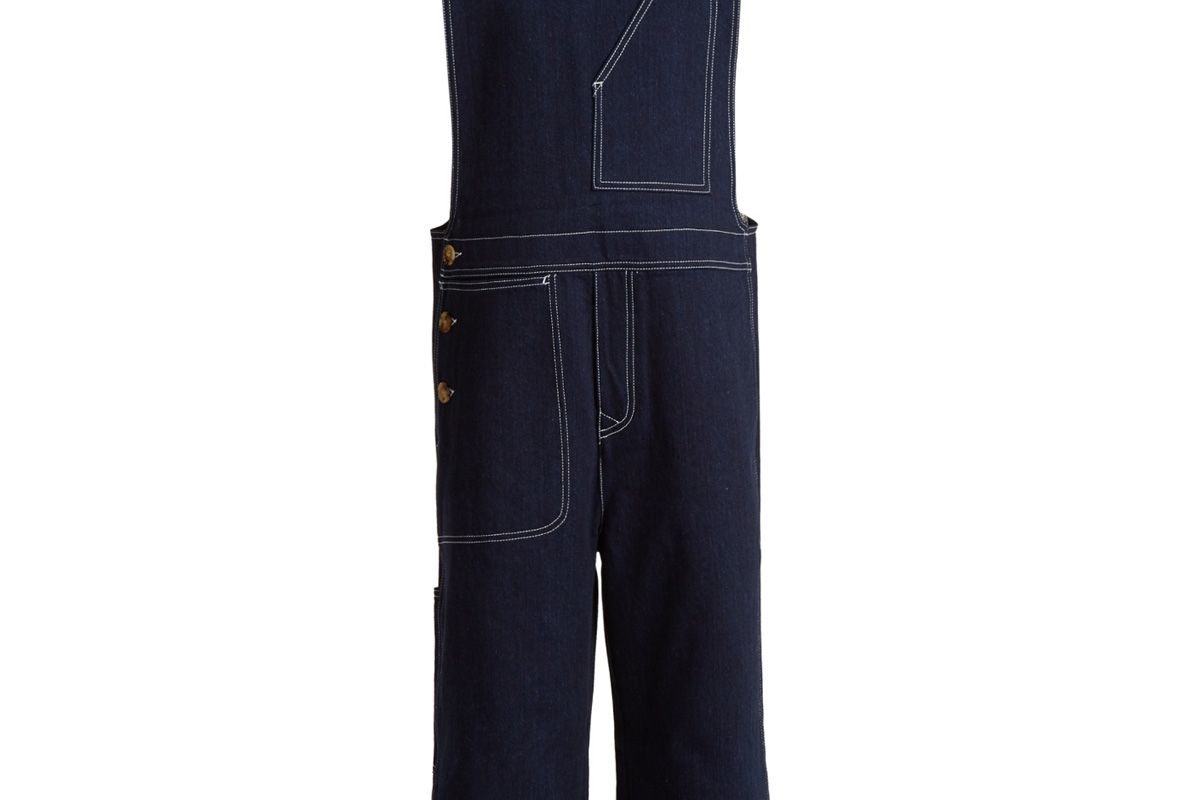 Tegel Oversized Japanese-Denim Jumpsuit