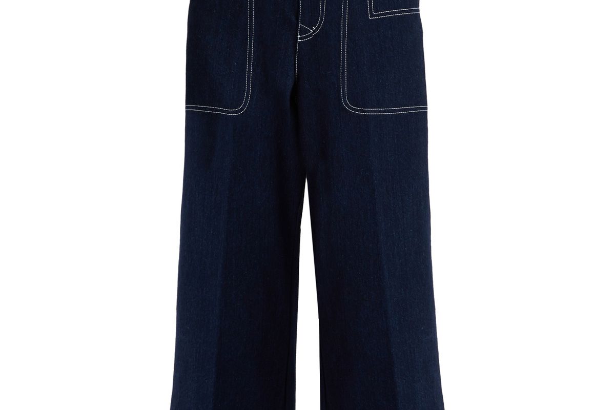 Texel Cropped Wide-Leg Jeans