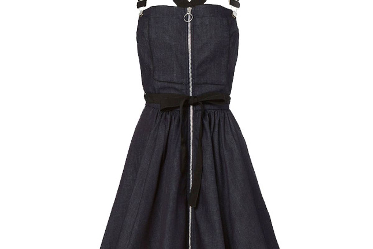 Denim Overall Dress