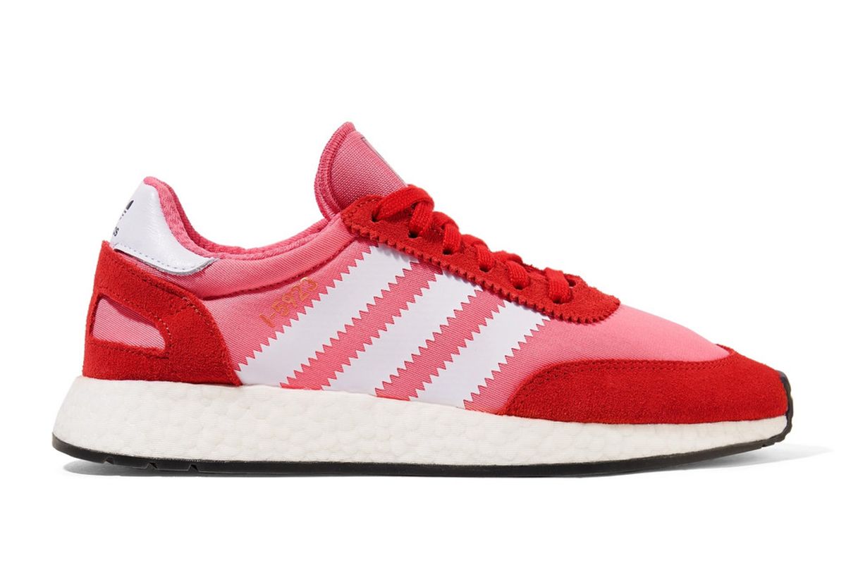 adidas originals i-5923 neoprene and suede sneakers