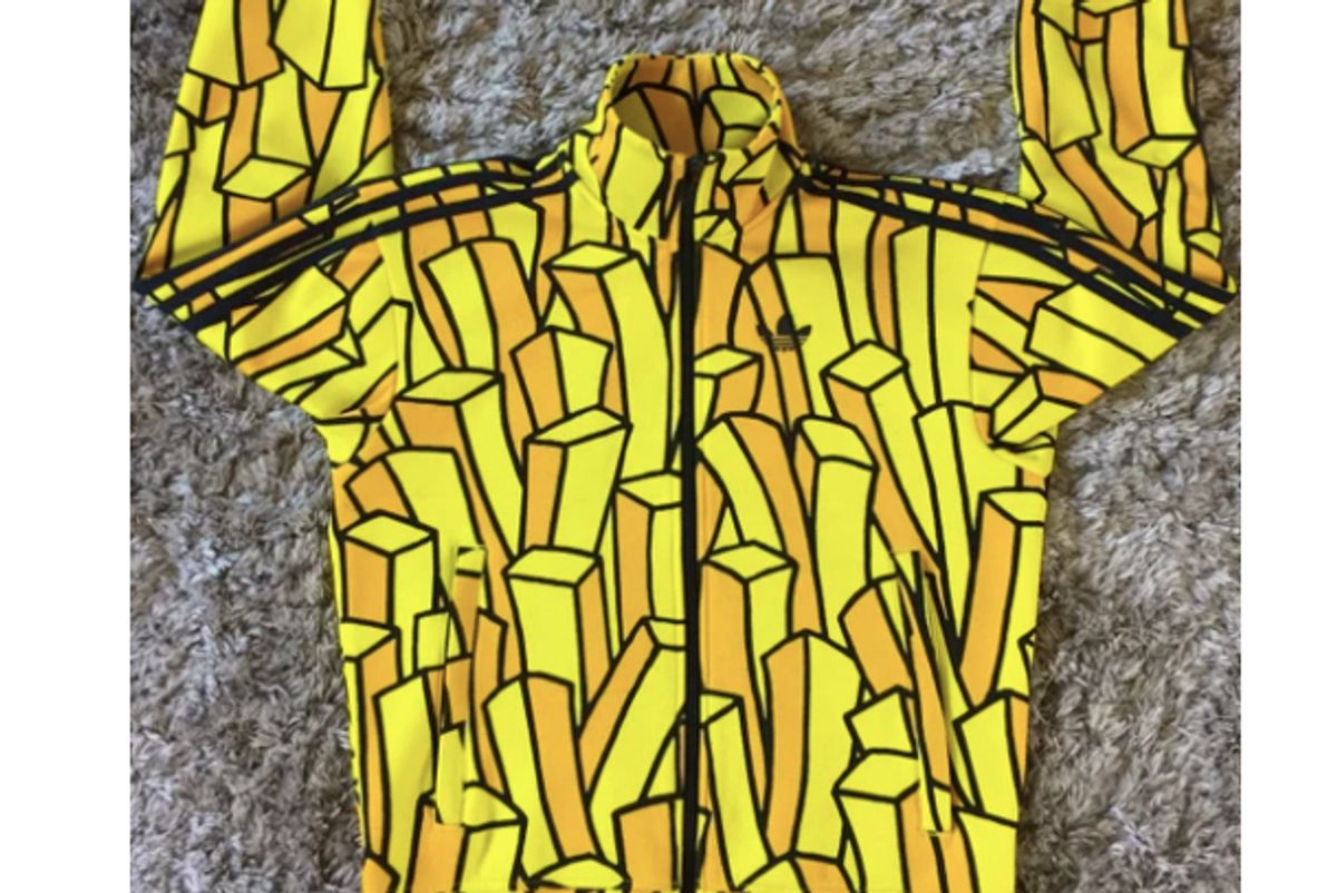 adidas x jeremy scott french fry track jacket