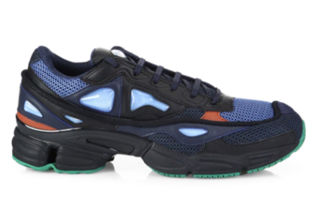 By Raf Simons Men’s Blue “Ozweego 2” Marine Sneakers