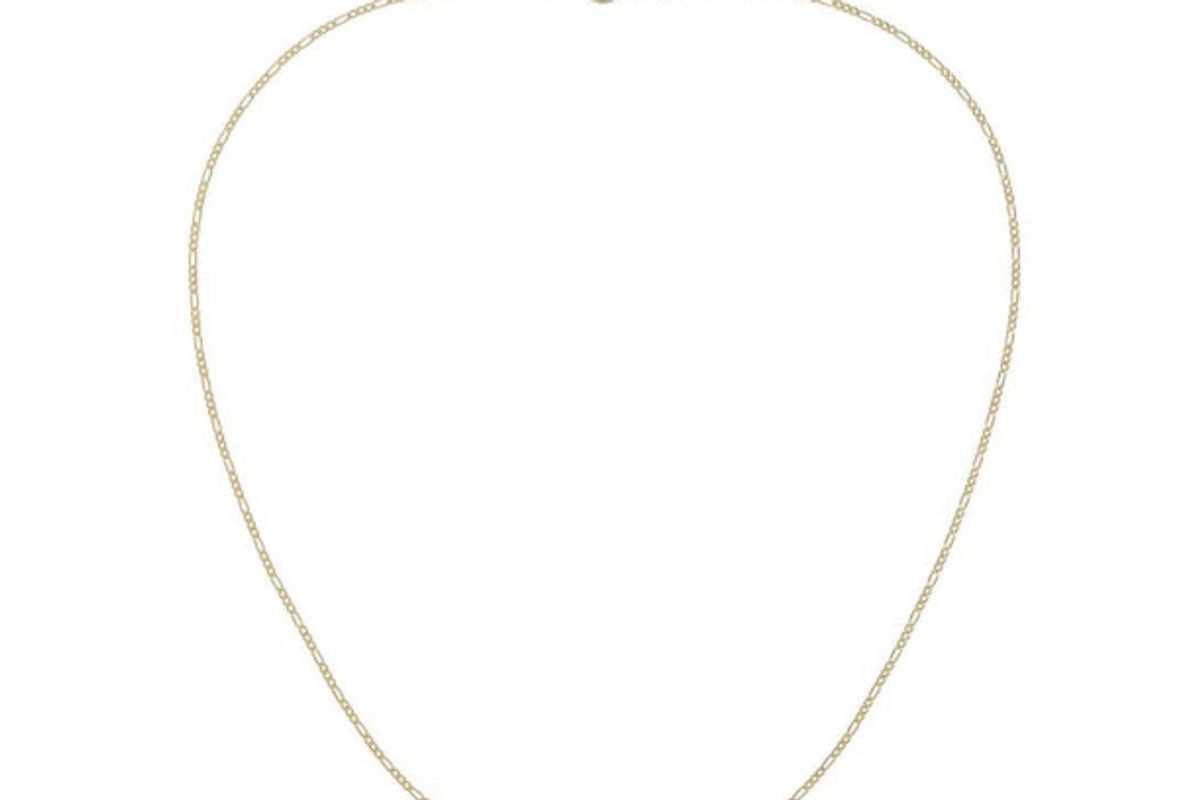 adinas jewels figaro baby chain 14kt