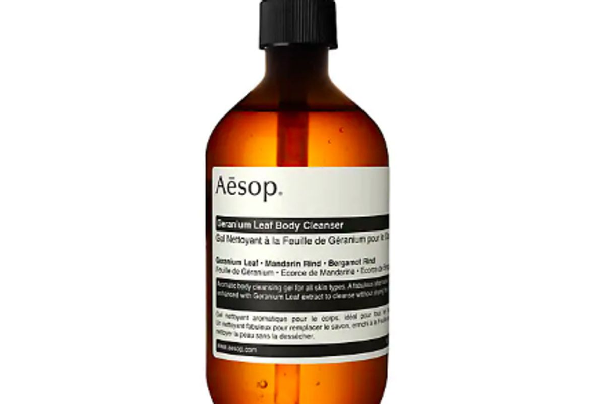 aesop geranium leaf body cleanser