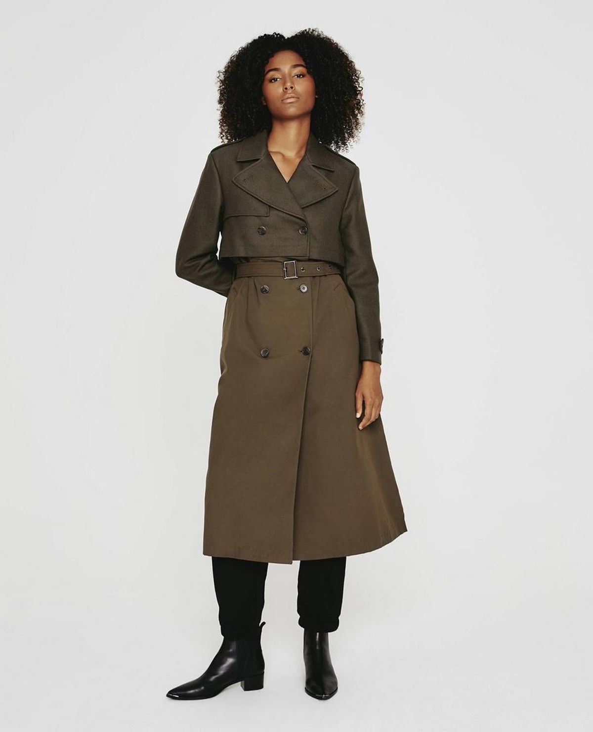 ag aria trench coat