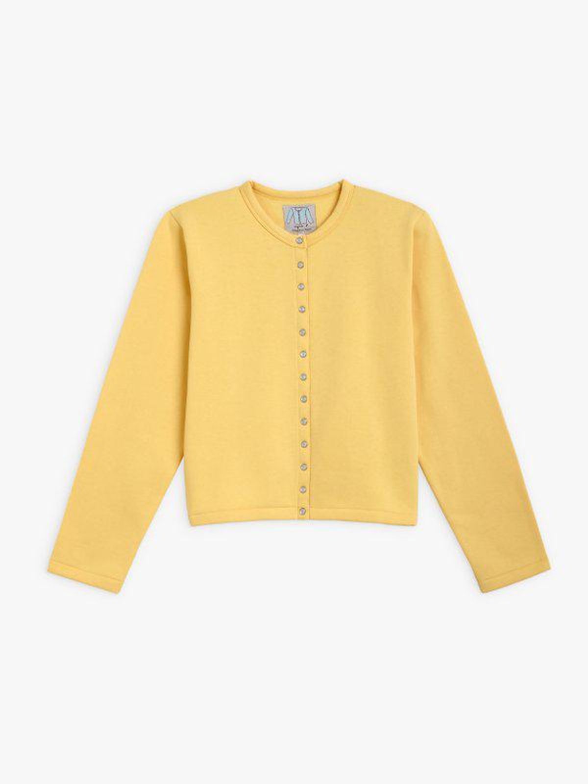 agnes b le classique snap cardigan