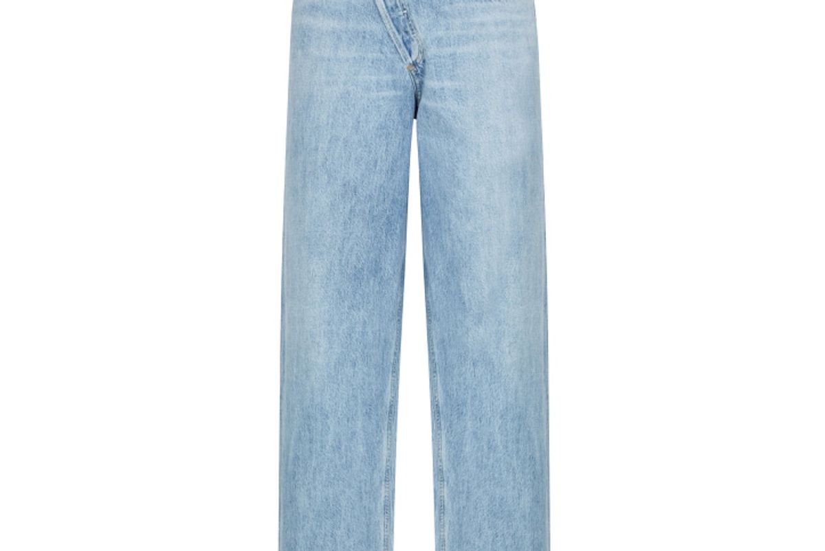 agolde crisscross jeans