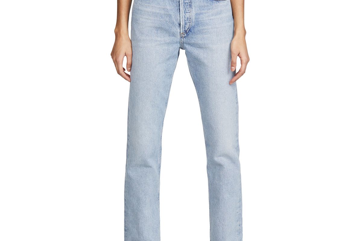 agolde lana low rise vintage straight jeans