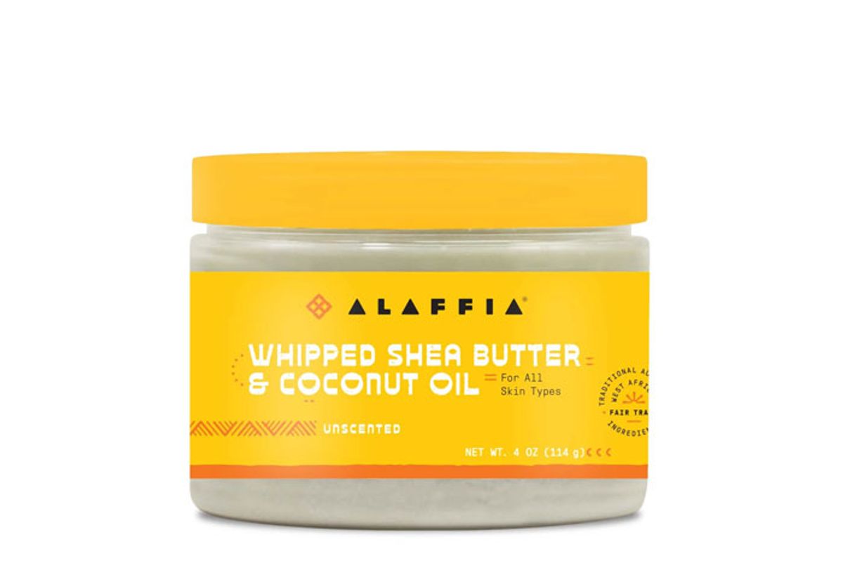 alaffia whipped shea butter coconut oil