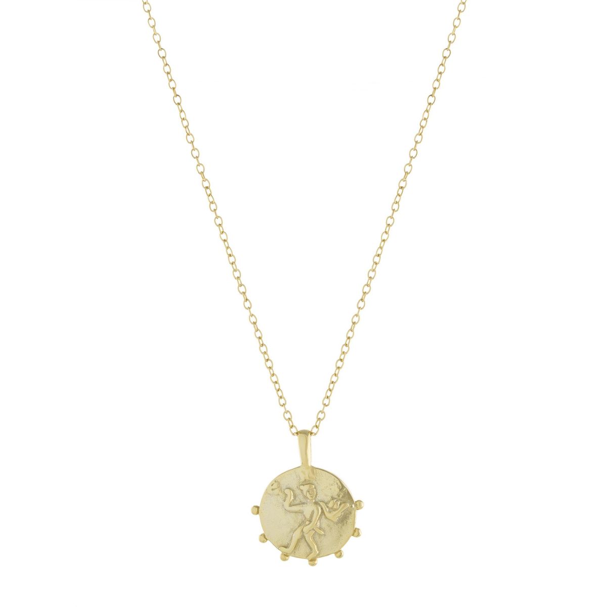 alex mika egyptian coin necklace