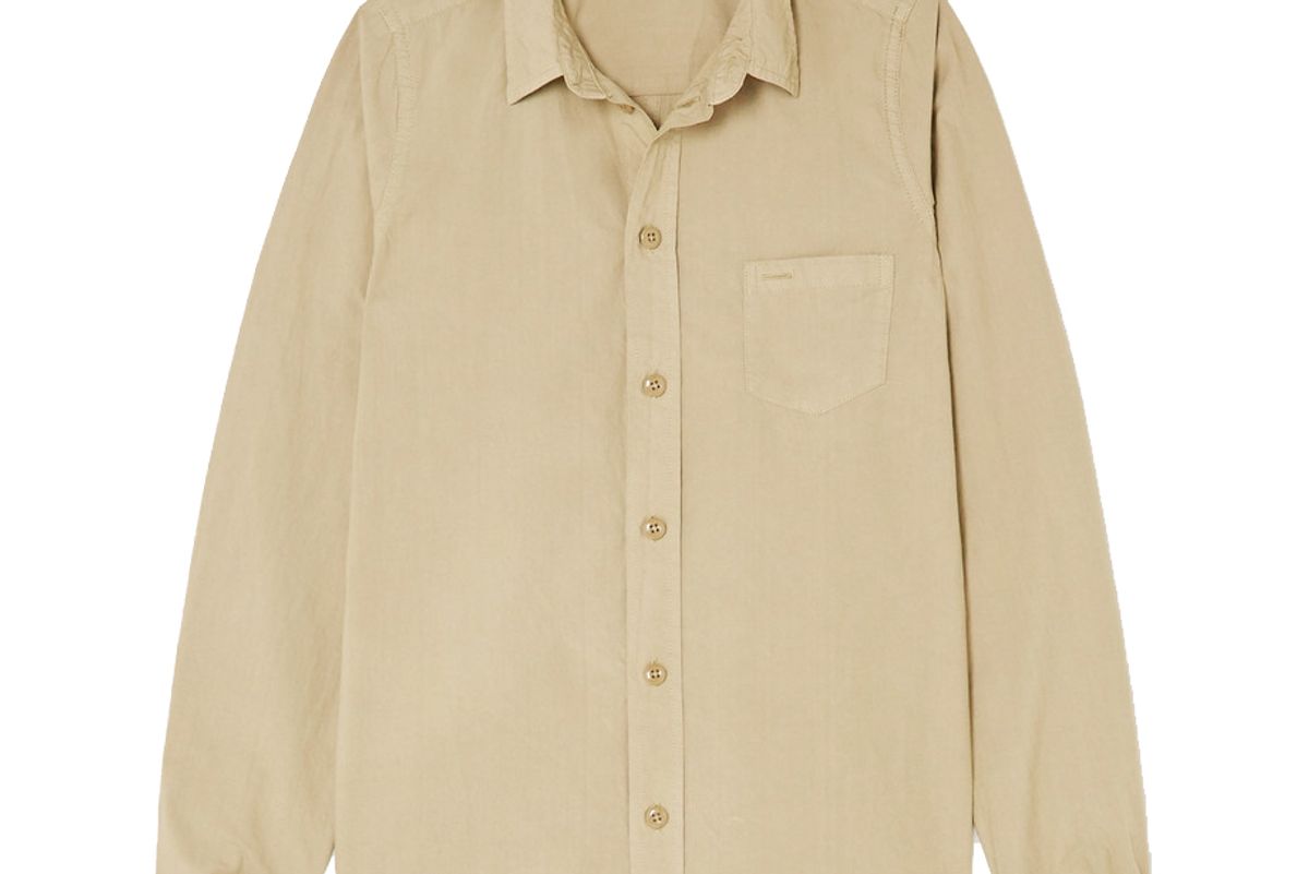 alex mill cotton poplin shirt
