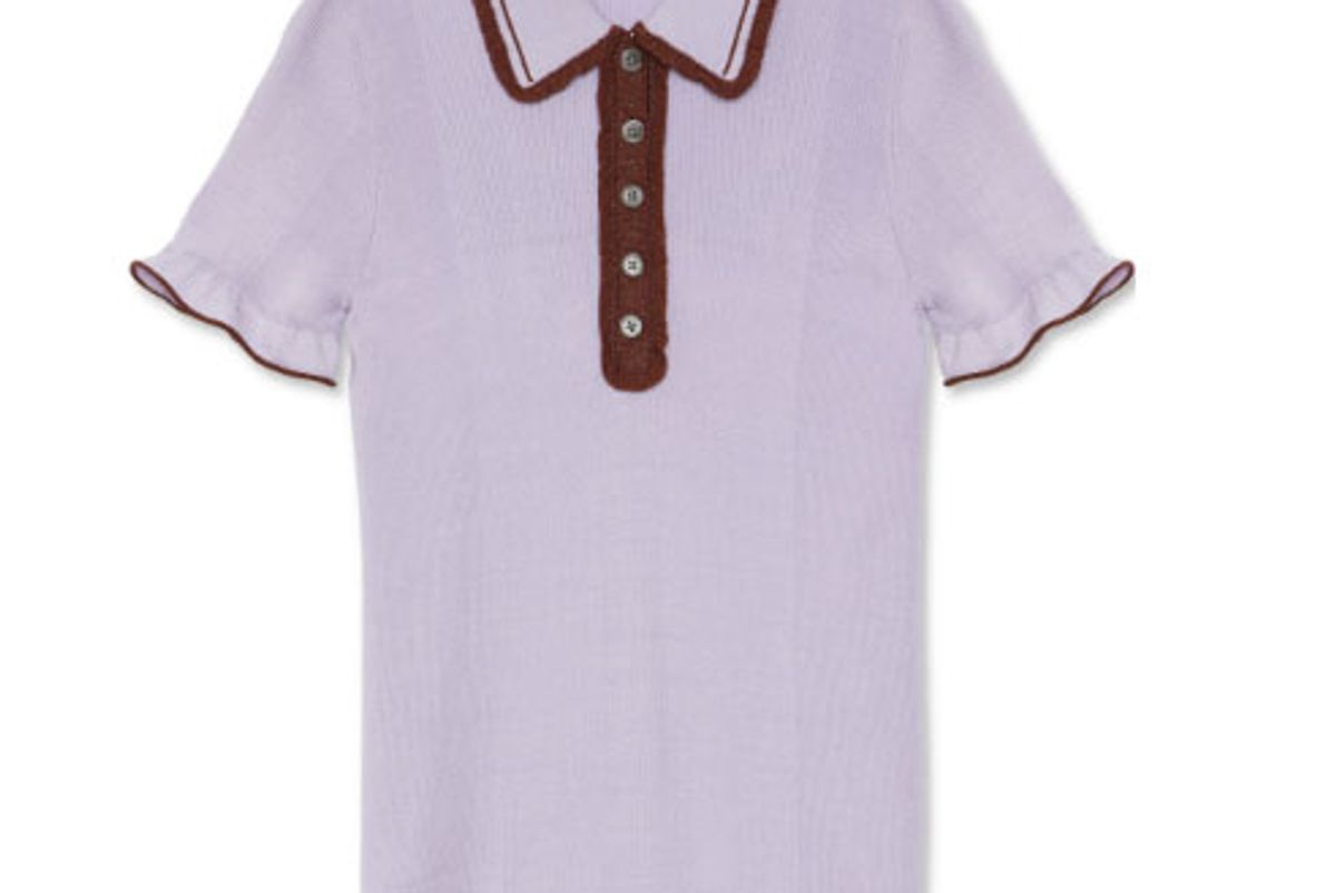 Frill Polo Shirt