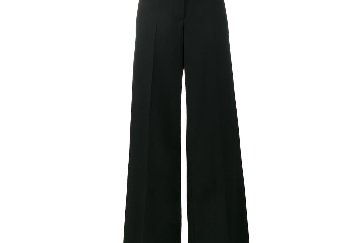 High Waisted Wide Leg Trousers