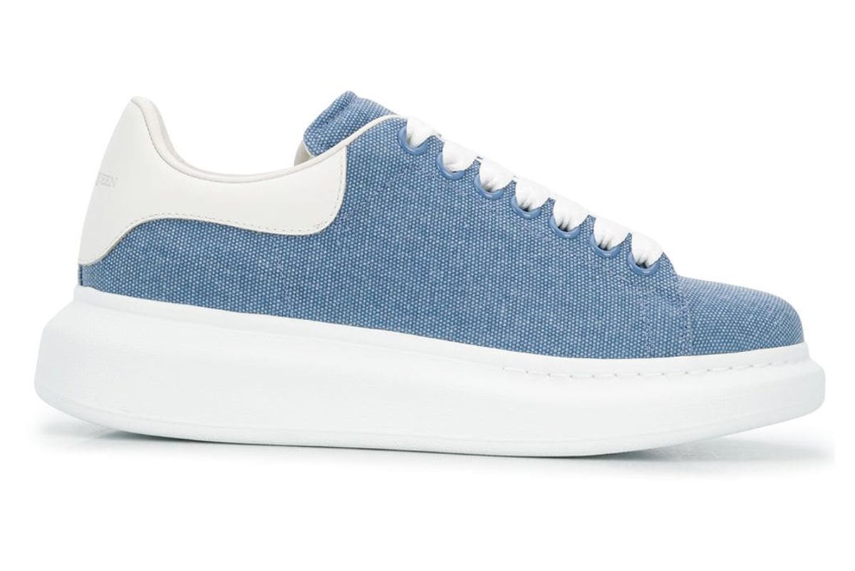 alexander mcqueen oversized low top sneakers