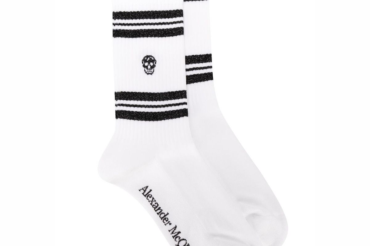 alexander mcqueen skull sport socks