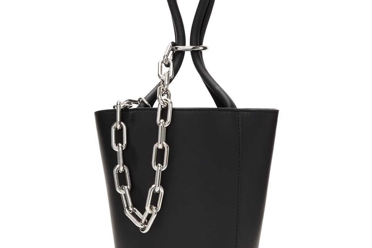 Black Mini Roxy Bucket Bag