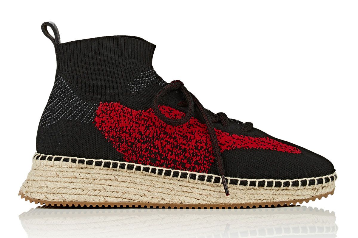 alexander wang dakota knit espadrille sneakers