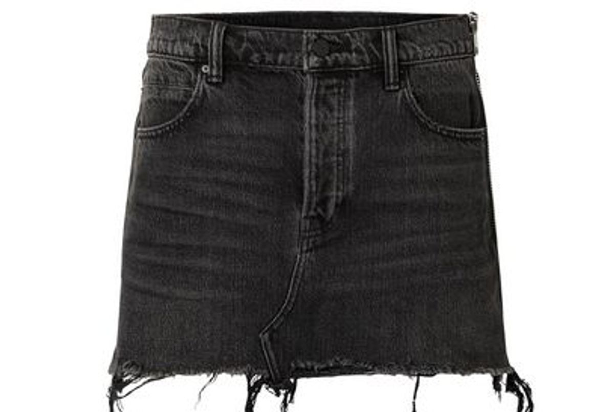 alexander wang mini skirt