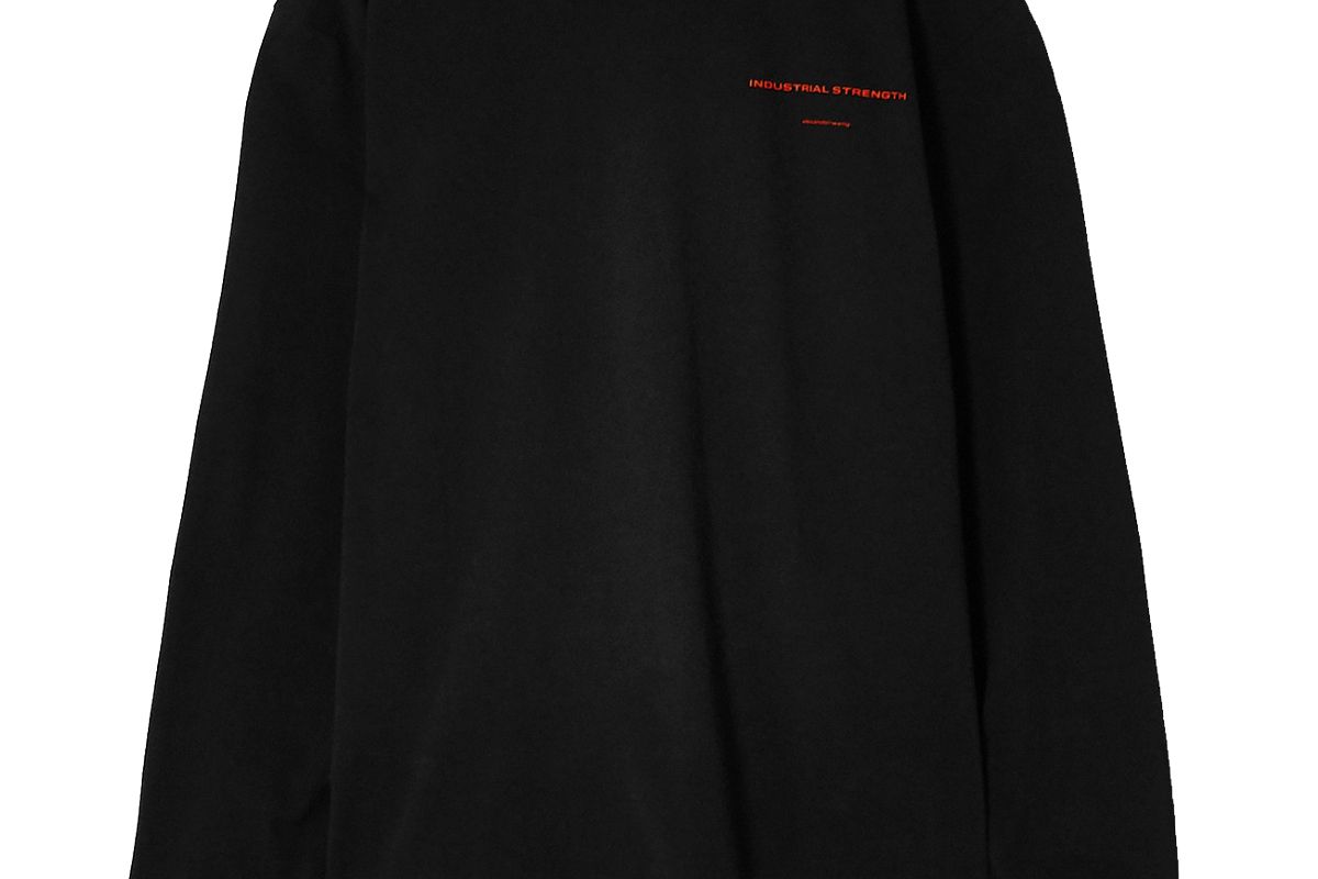 alexander wang oversized printed cotton jersey sweatshirt