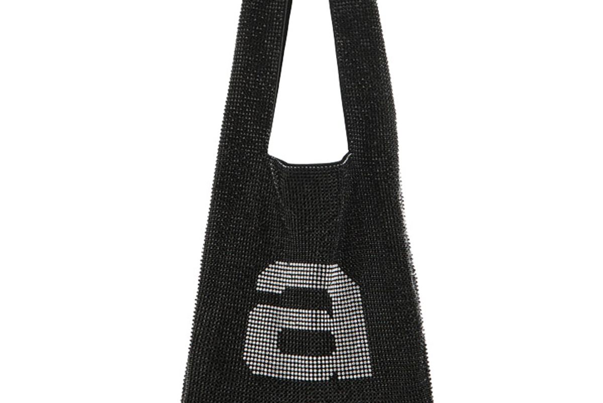 alexander wang wangloc logo mini shopper