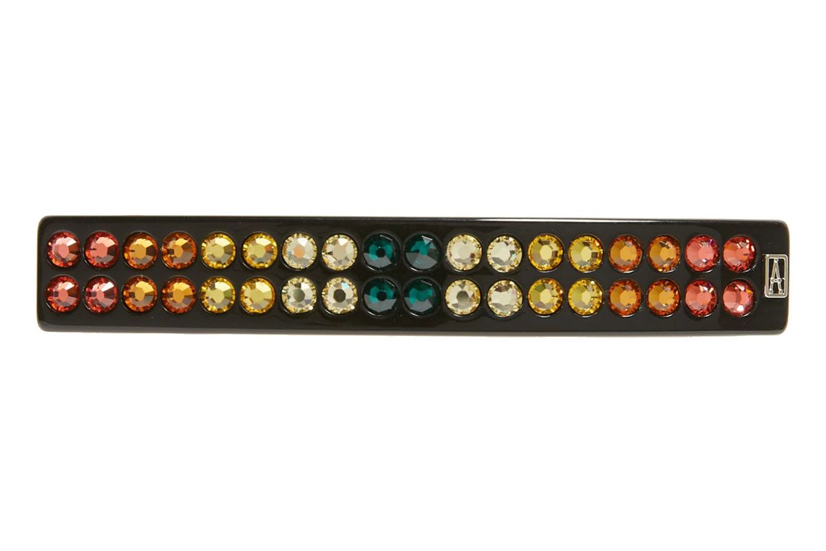 alexandra de paris rainbow crystal barrette